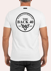 Signature Heritage Badge Tee The Back 40
