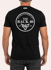 Signature Heritage Badge Tee The Back 40