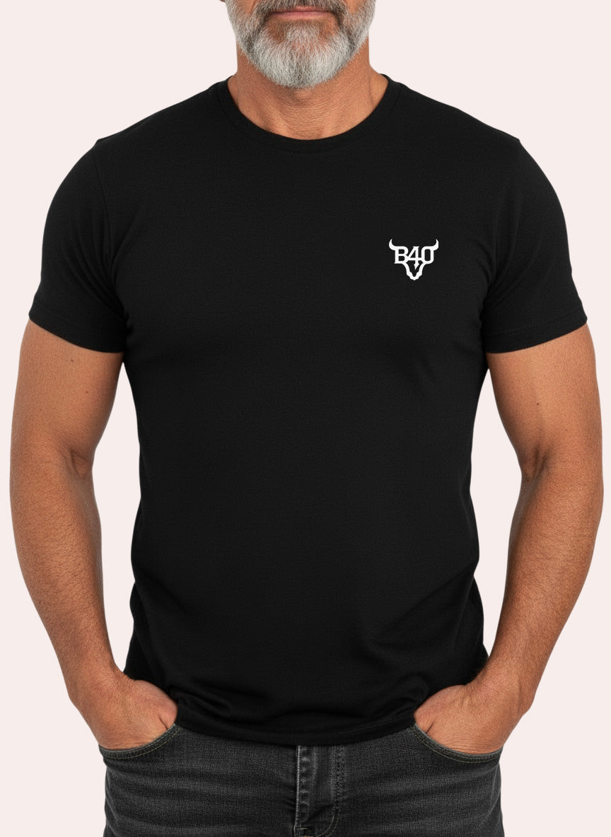 Signature Heritage Badge Tee The Back 40