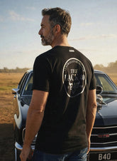 Signature Heritage Badge Tee The Back 40