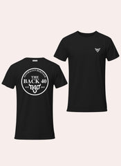 Signature Heritage Badge Tee The Back 40