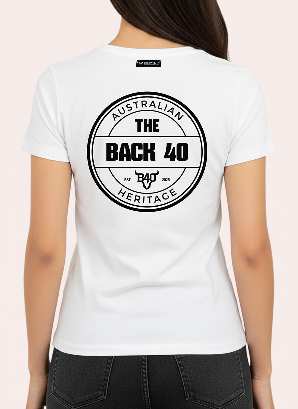 Classic Australian Heritage Tee The Back 40