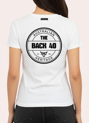 Classic Australian Heritage Tee The Back 40