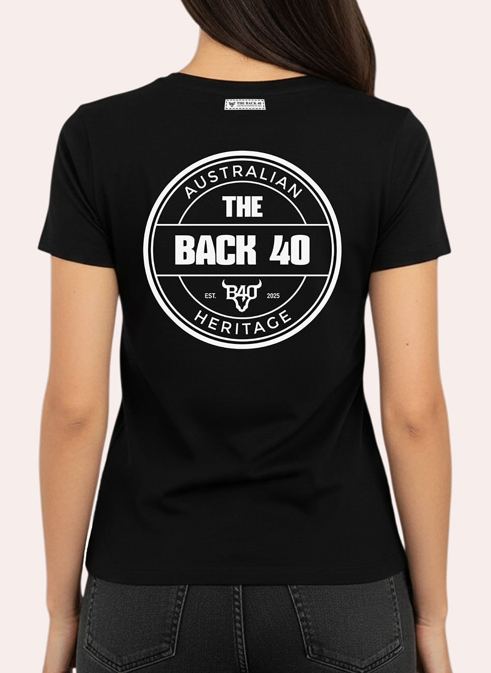 Classic Australian Heritage Tee The Back 40