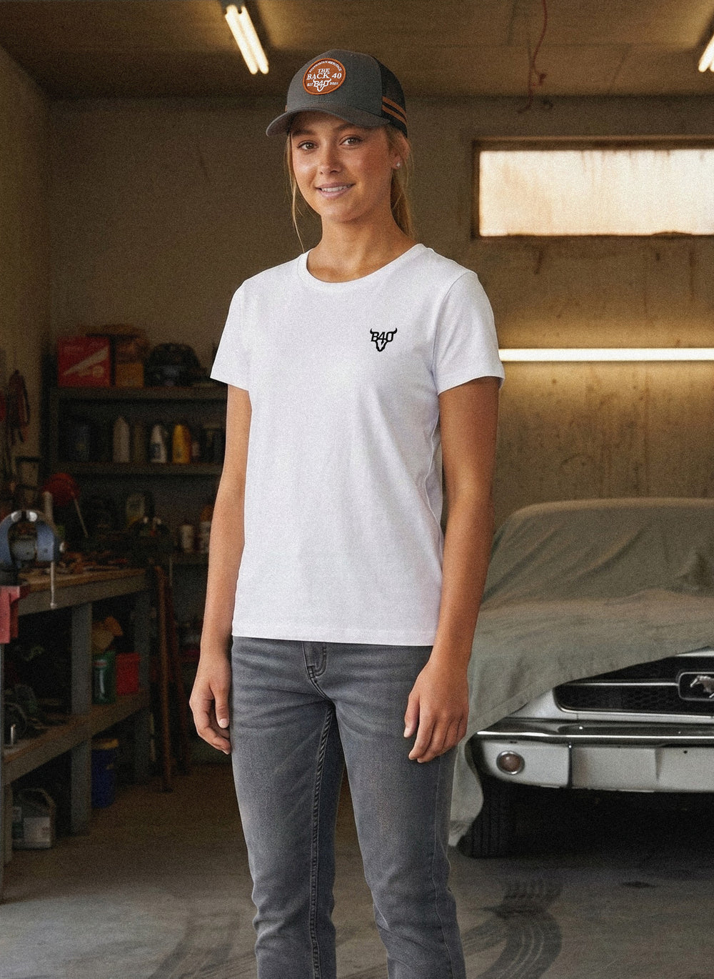 Classic Australian Heritage Tee The Back 40