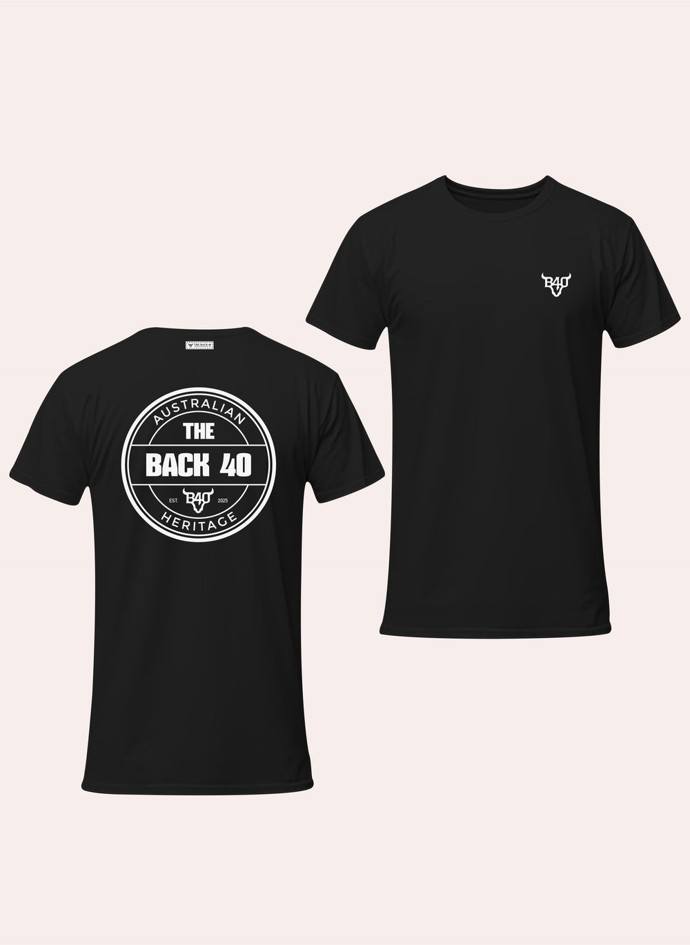 Classic Australian Heritage Tee The Back 40