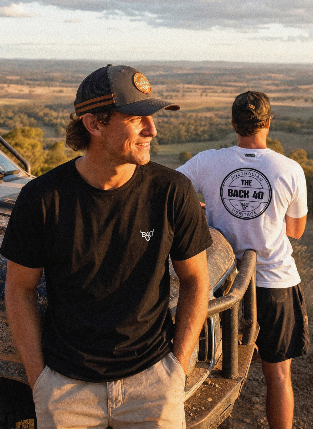 Classic Australian Heritage Tee The Back 40