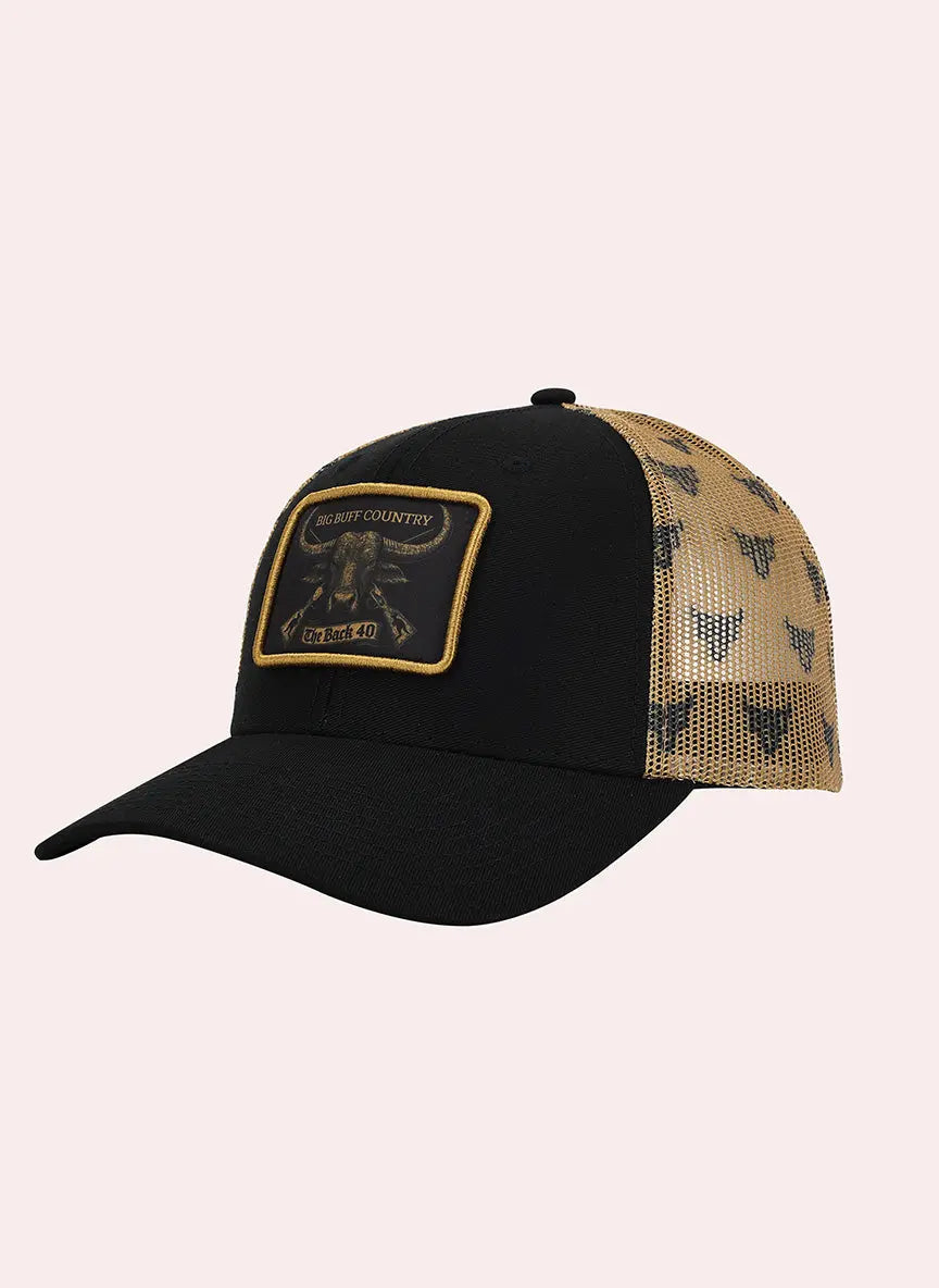 Big Buff Country Trucker Cap The Back 40