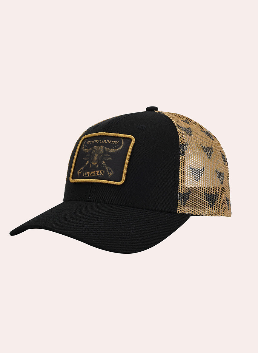 Big Buff Country Trucker Cap The Back 40