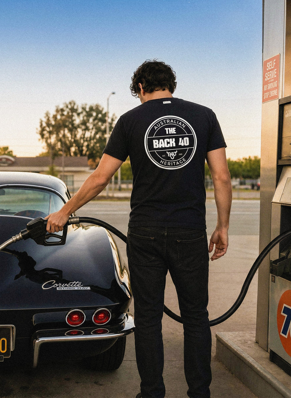 Classic Australian Heritage Tee The Back 40