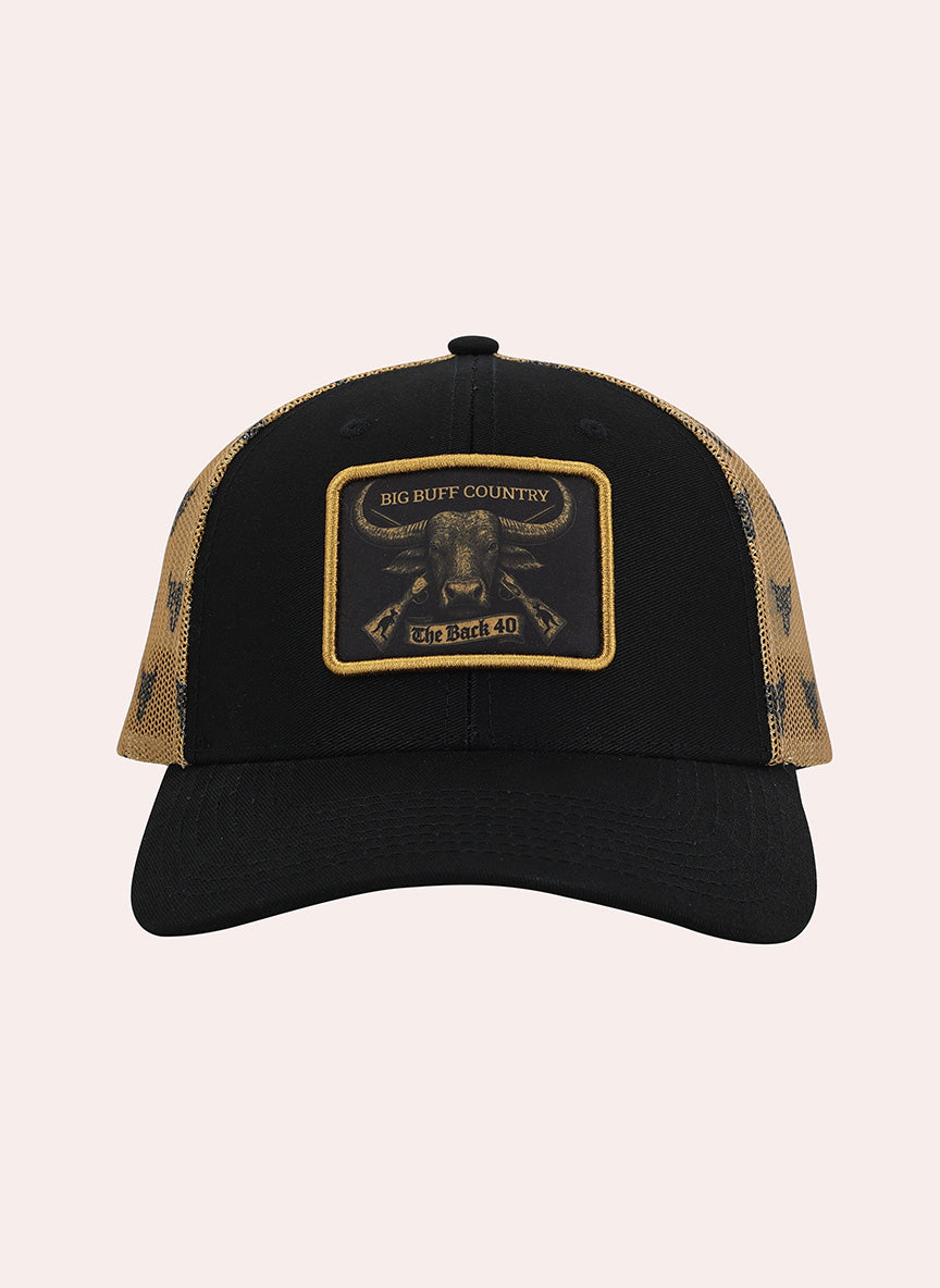 Big Buff Country Trucker Cap The Back 40