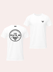 Signature Heritage Badge Tee The Back 40