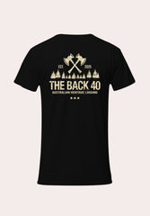Australian Heritage Logging Gen Tee The Back 40