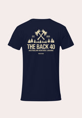 Australian Heritage Logging Gen Tee The Back 40