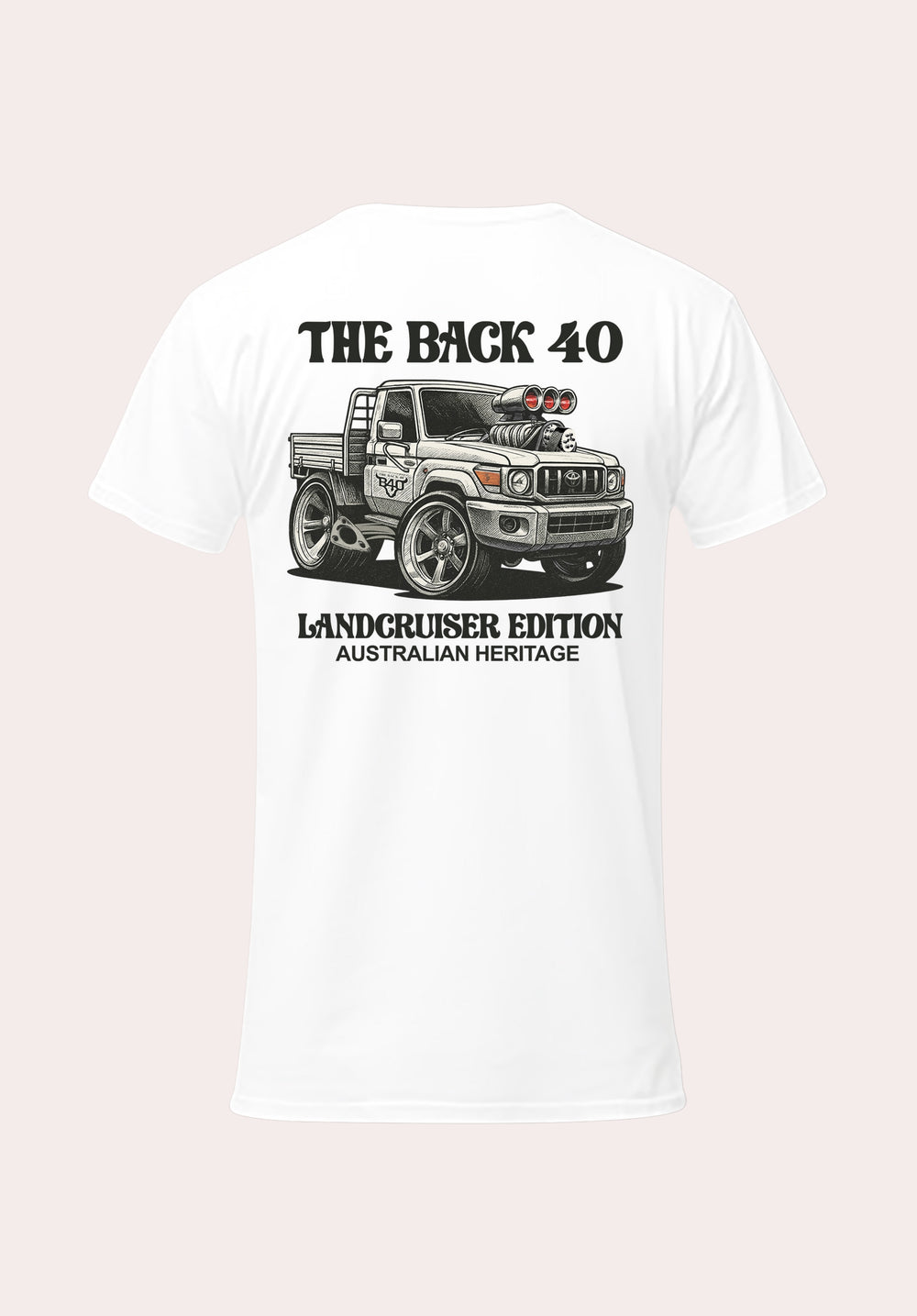 Classic Hero Gen Tee The Back 40