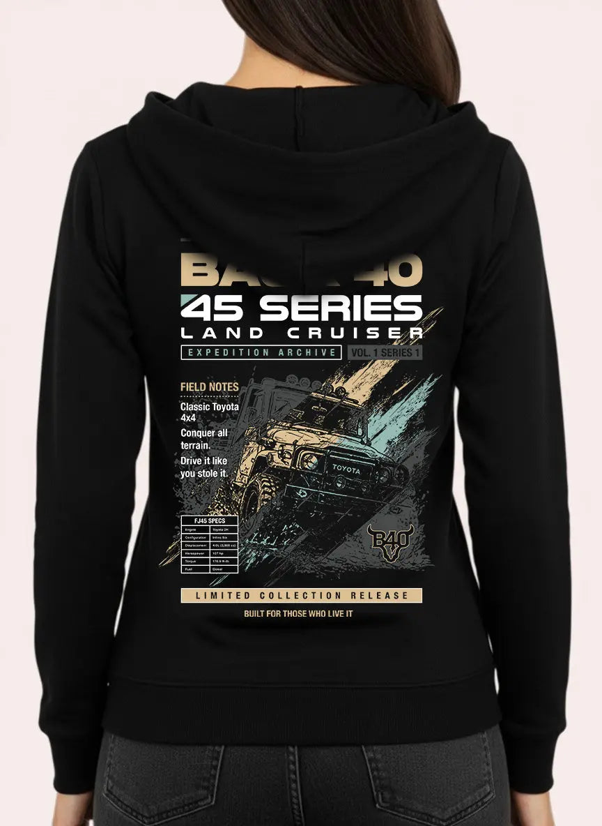 Land Cruiser Limited Edition Hoodie The Back 40