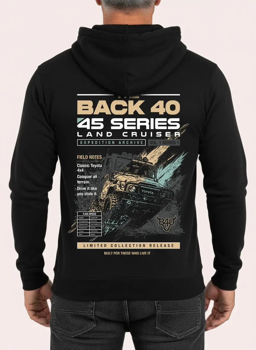 Land Cruiser Limited Edition Hoodie The Back 40